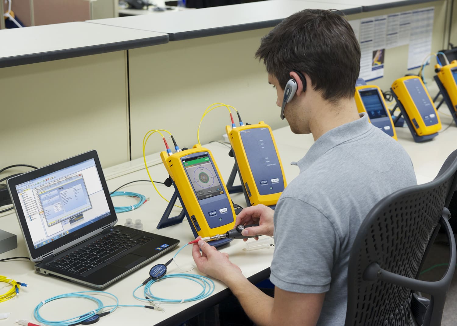 comprobacion y verificación de cableado de red